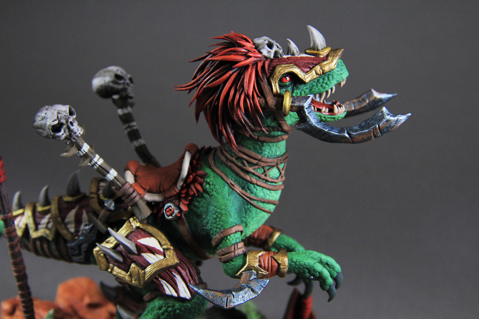 Vicious Raptor Vicious War Raptor (World of Warcraft sculpture) by ColibriWorkshop on ...