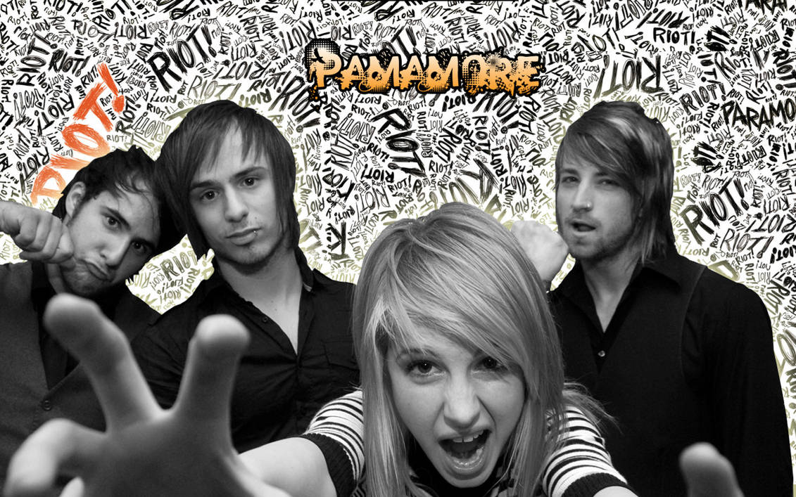 Paramore 'Riot' Wallpaper by Sk8erGirl14ng on DeviantArt