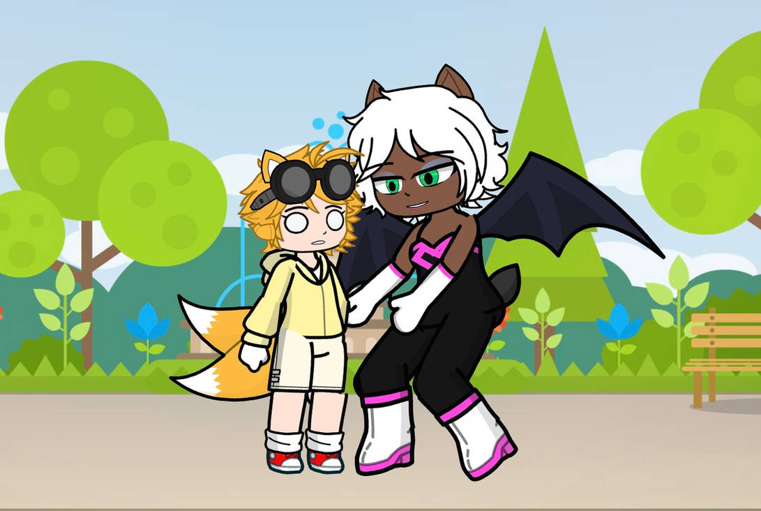 Tails and Rouge by richardtheallosauru on DeviantArt