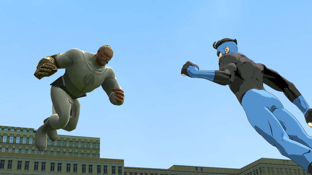 Conquest Vs Ragnar Invincible invincible vs conquest by richardtheallosauru on DeviantArt