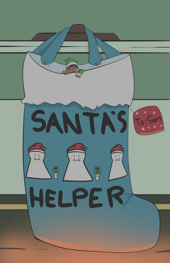 Santa's Little Napper by Sihagen on DeviantArt