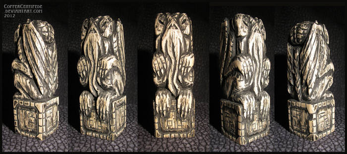 Carved Cthulhu Idol