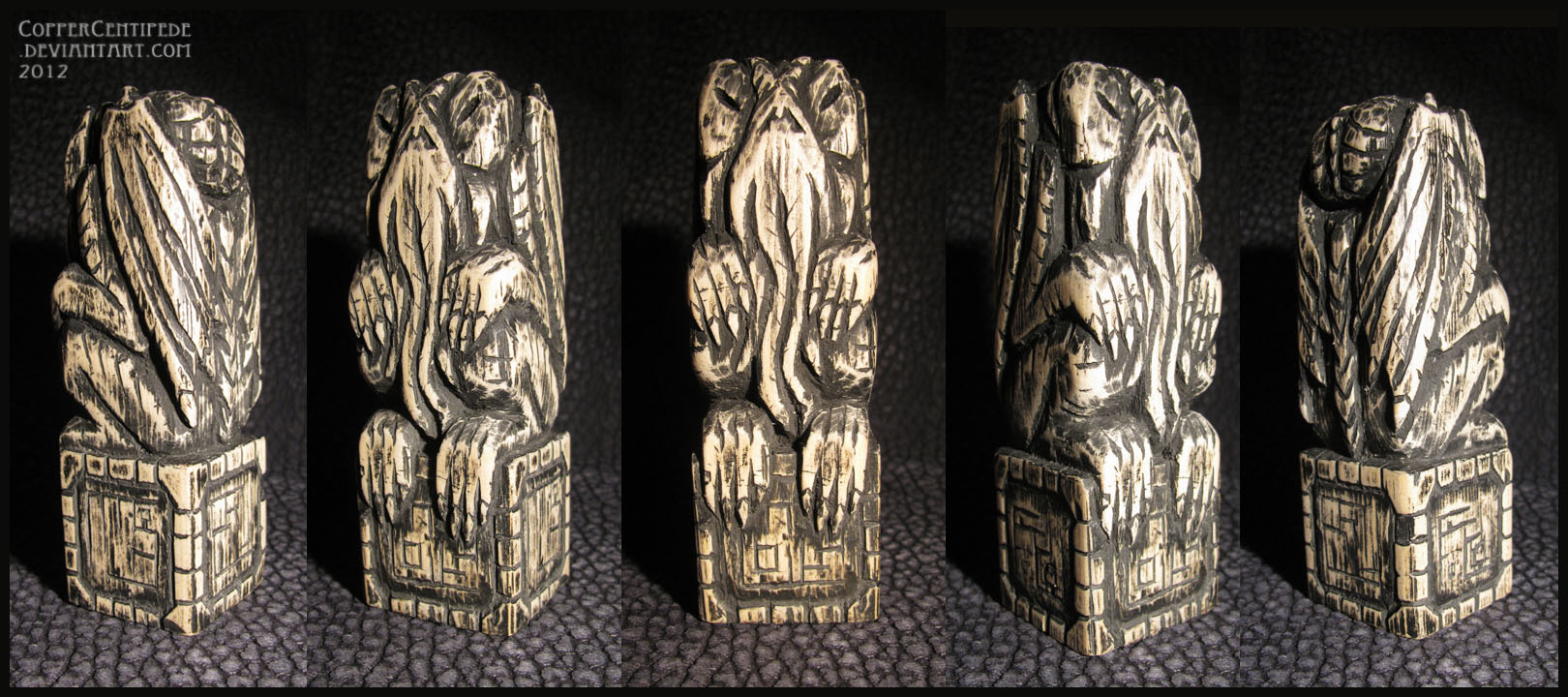 Carved Cthulhu Idol