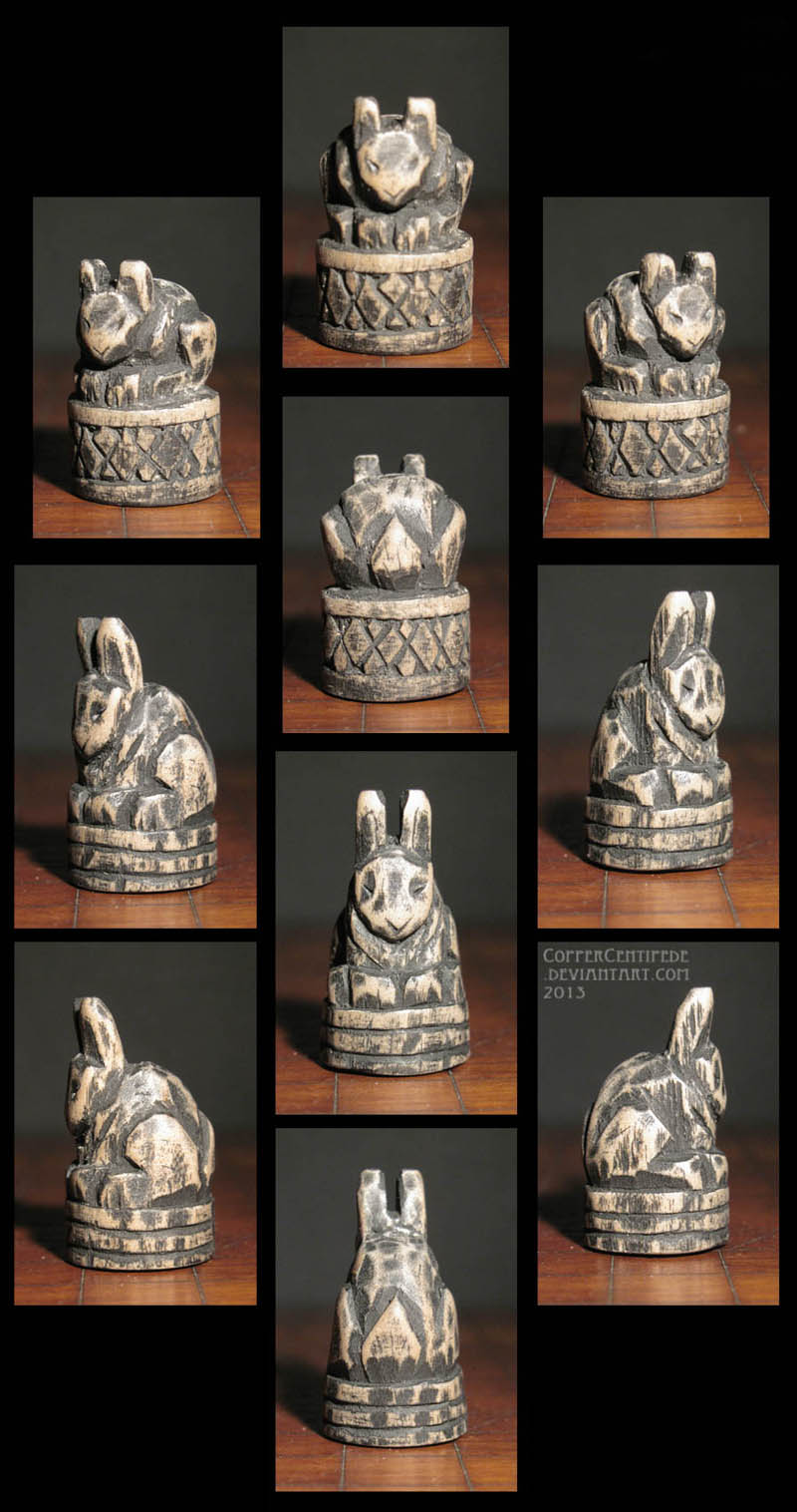 Wooden Rabbits