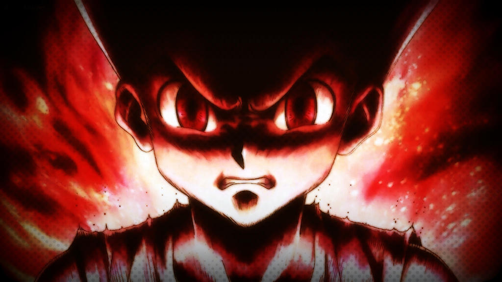 Gon Raging Ova Gon's Rage by Wolwex on DeviantArt