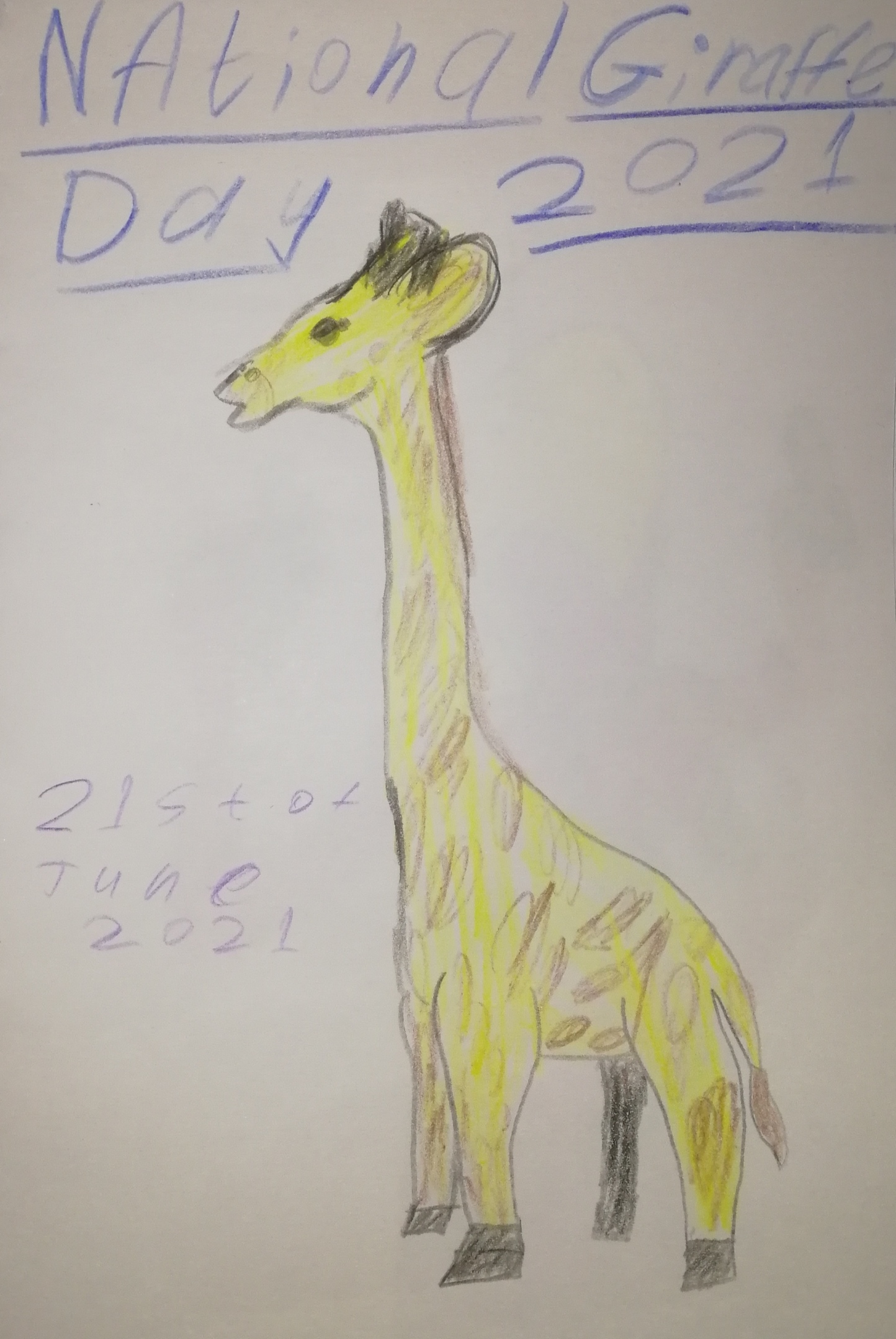 National Giraffe Day 2021 By Mothyball On Deviantart National Giraffe Day 2022