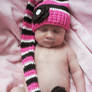 Stocking Hat Baby Portrait