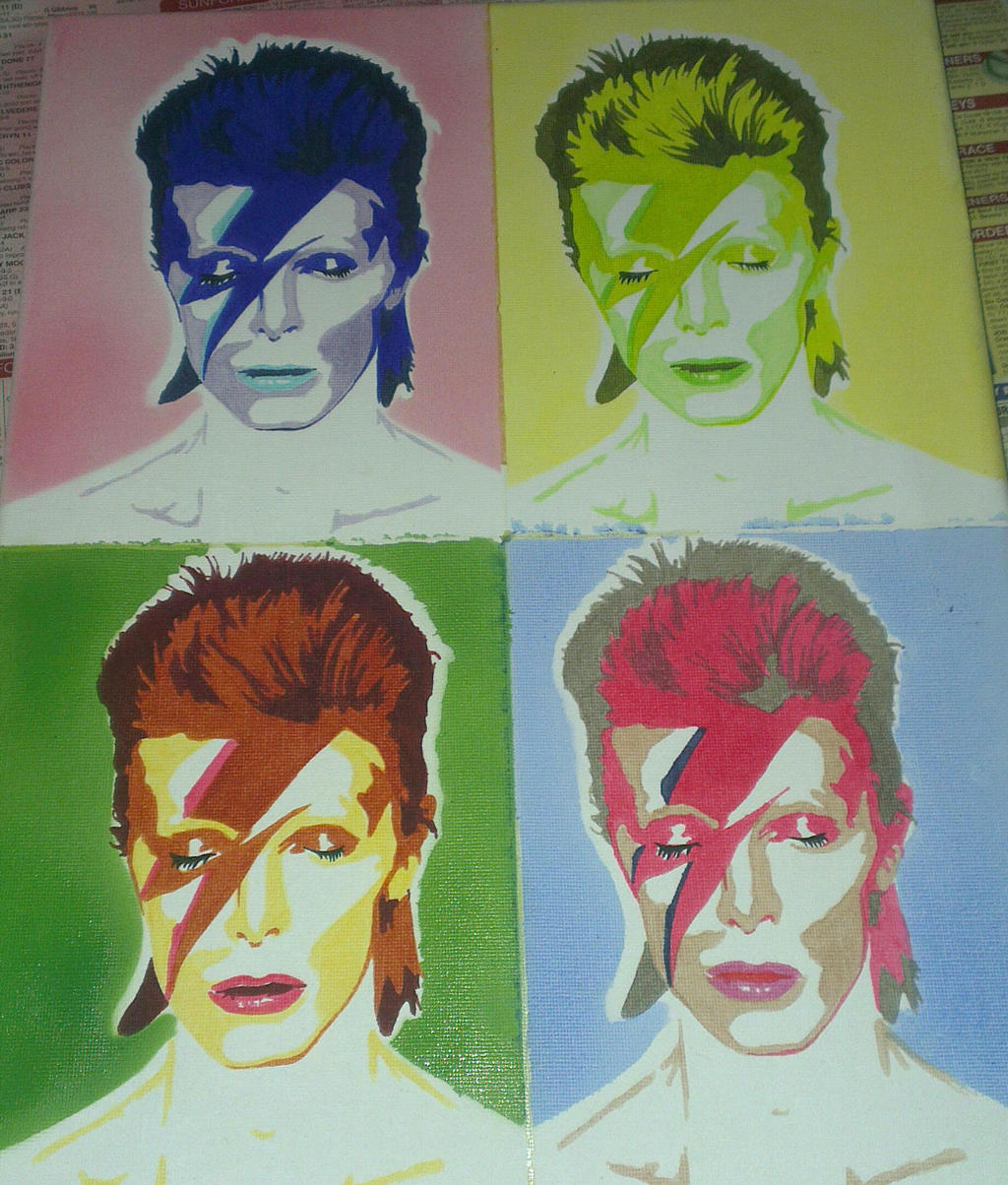 David Bowie pop art by benhdv on DeviantArt