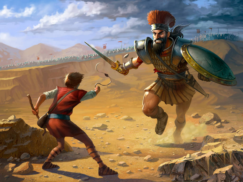 David and Goliath by ErikBragalyan