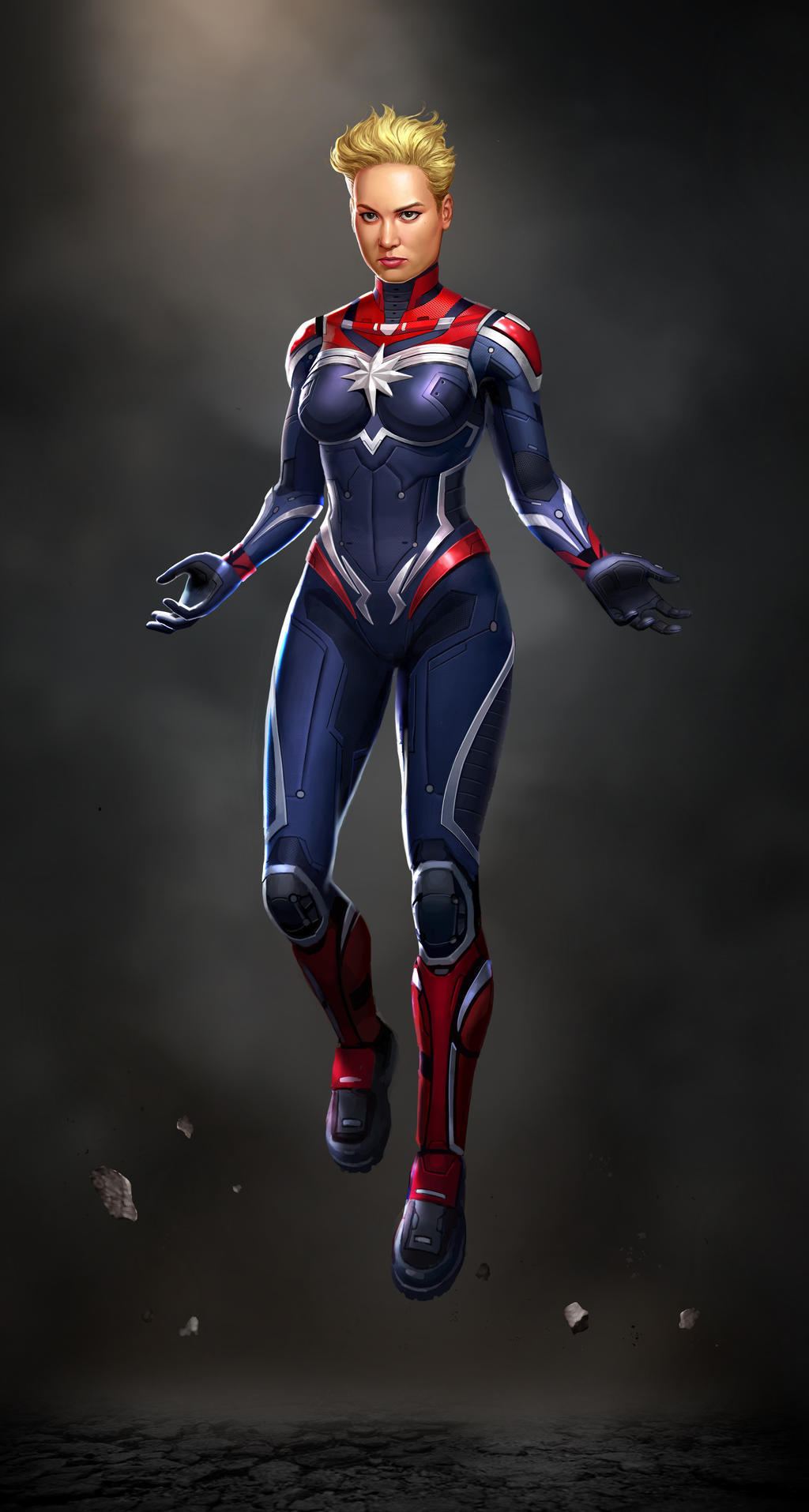 concept captain marvel by ErikBragalyan on DeviantArt