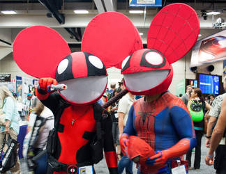 Deadmau5 DeadPool Spiderman