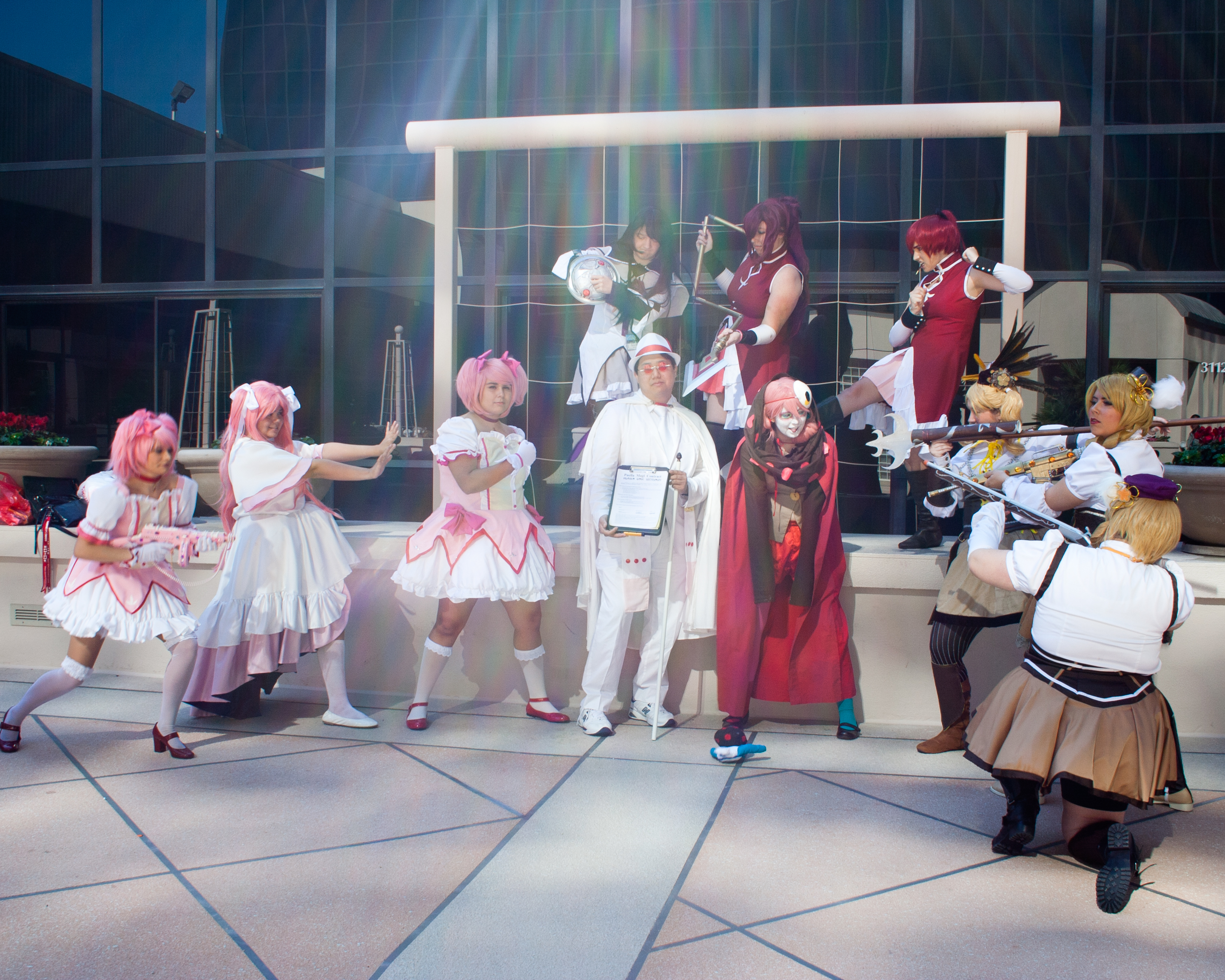 Puella Magi Madoka Magica Gathering shot 2