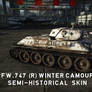 [War Thunder Skin] T-34 1941/PzKpfw.747 (r) winter
