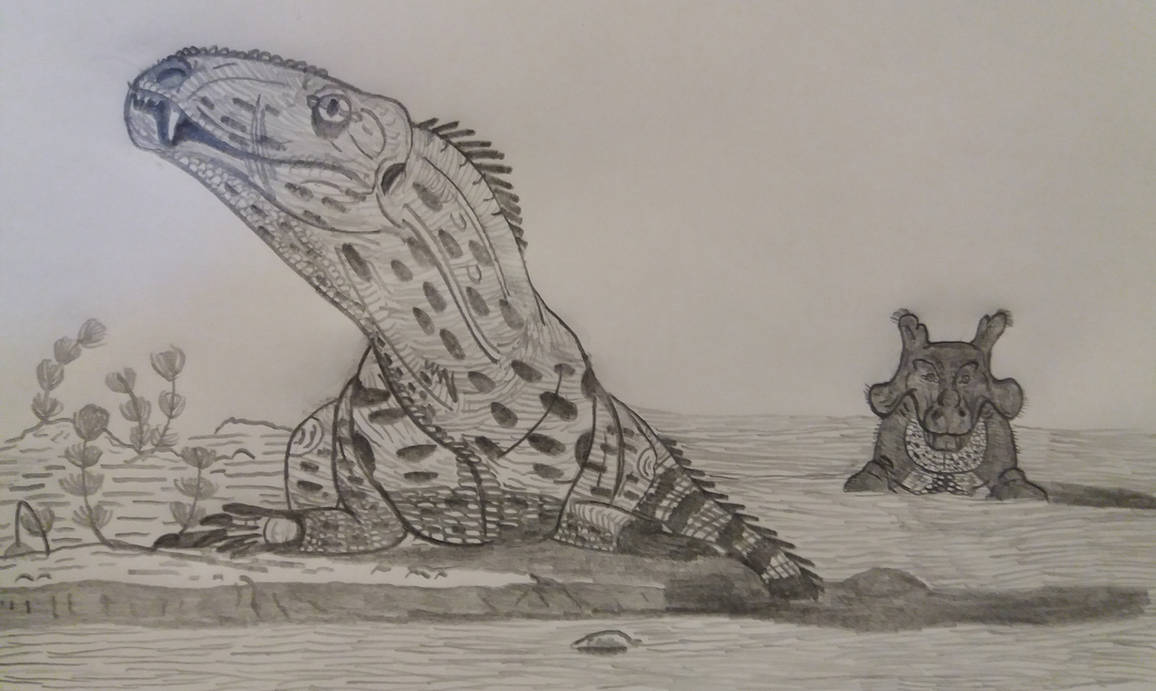 Permian Russia, home of bizarre therapsids by NRD23456 on DeviantArt