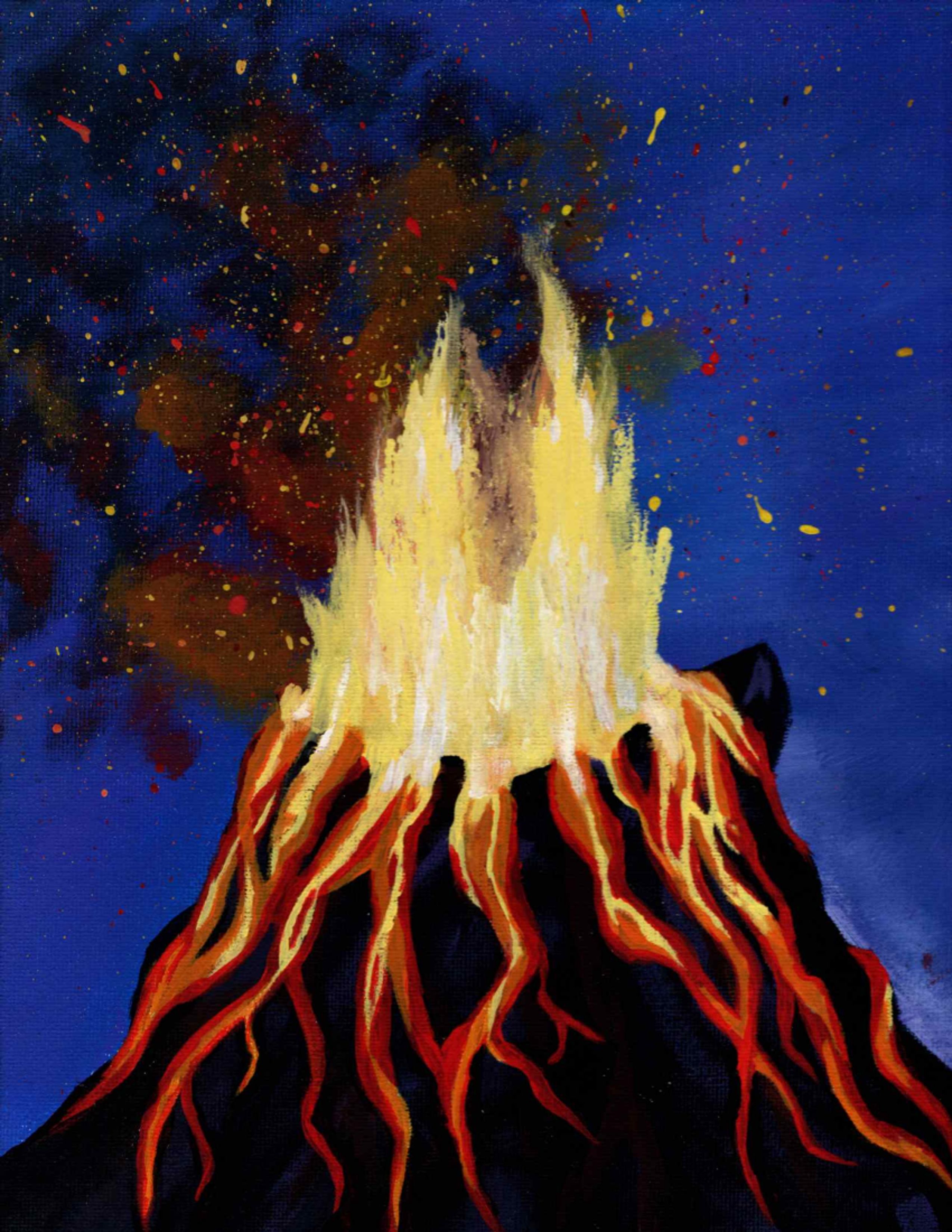 Volcano Deviantart Volcano by Midnallu on DeviantArt
