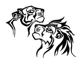 Lion Tattoo Design