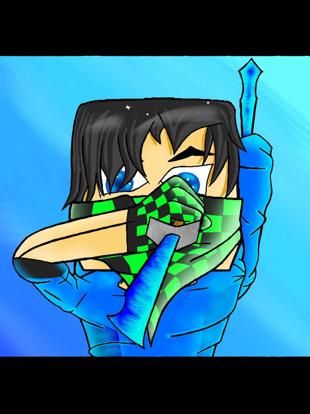 Minecraft Nin Minecraft ninja by Arrowsly5 on DeviantArt