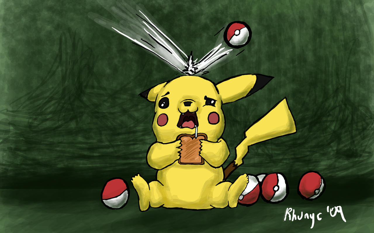 Pikachu Problems Pikachu who cannot be caught by Rhunyc on DeviantArt
