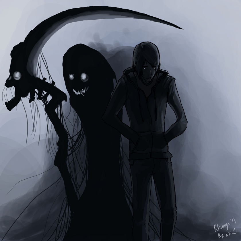 Death Follows Me By Rhunyc On Deviantart