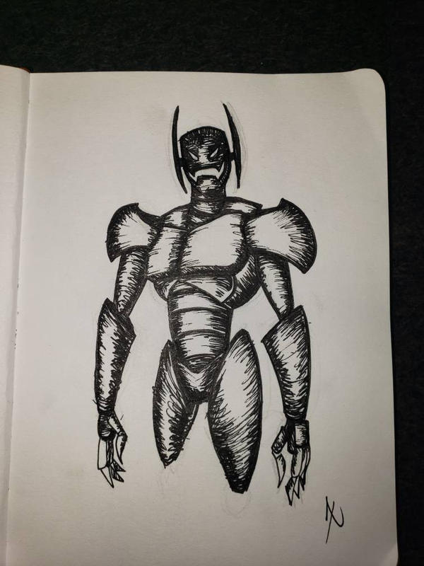 Ultron work drawing by xelox000 on DeviantArt