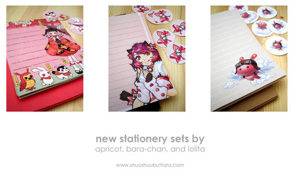 New Stationery Sets