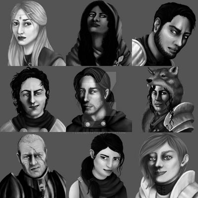 Exiled Kingdoms - Character Portraits