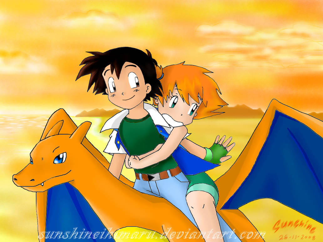riding charizard by sunshineikimaru on DeviantArt