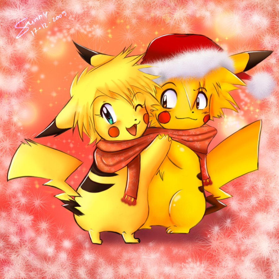 Pika Christmas X3