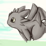 Toothless running xD