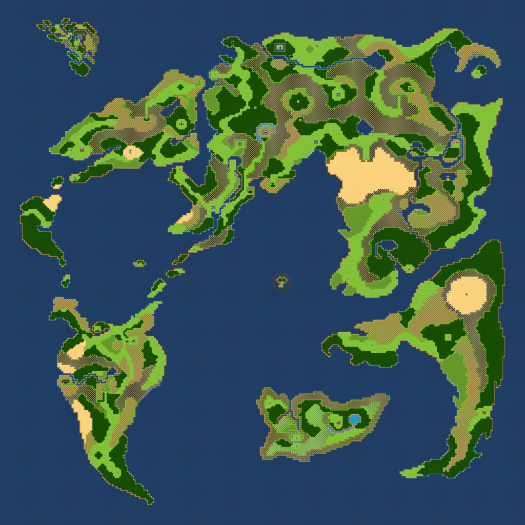 Dragon Quest 8 Map