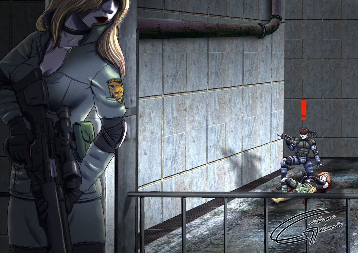 MGS Sniper Wolf Boss Battle by Danaki on DeviantArt