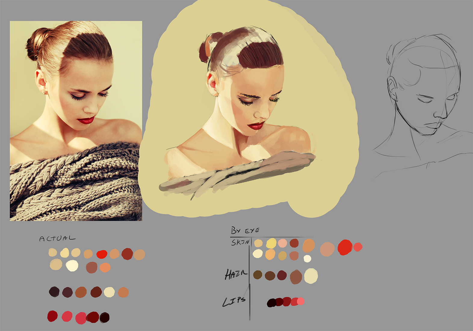08052015 - portrait, painting, and color study