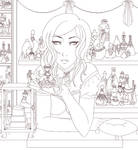 Potions lineart