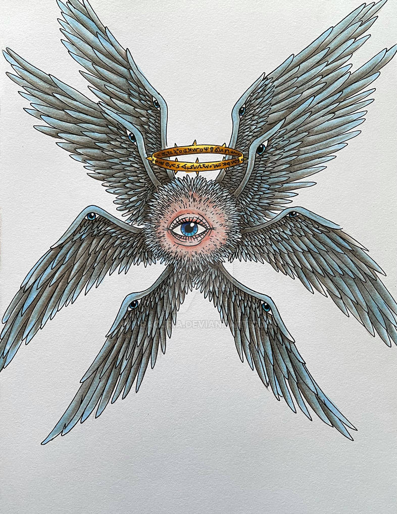 Biblically accurate angel by Dracuria on DeviantArt