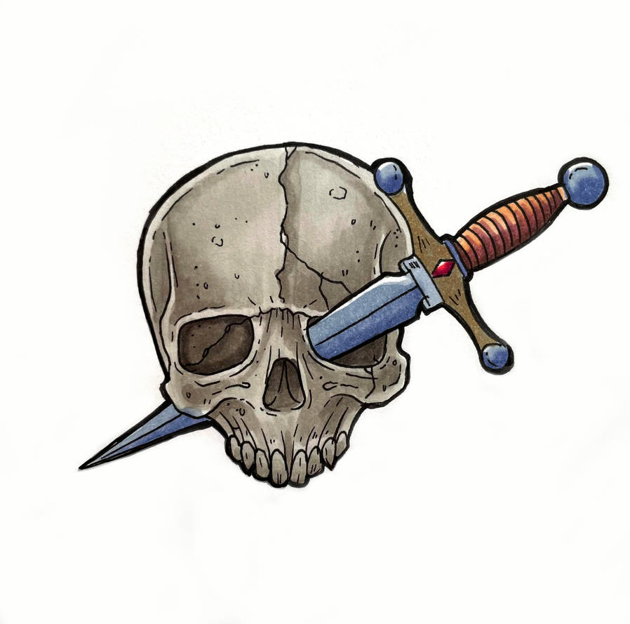 Inktober Day 15 Dagger by Dracuria on DeviantArt