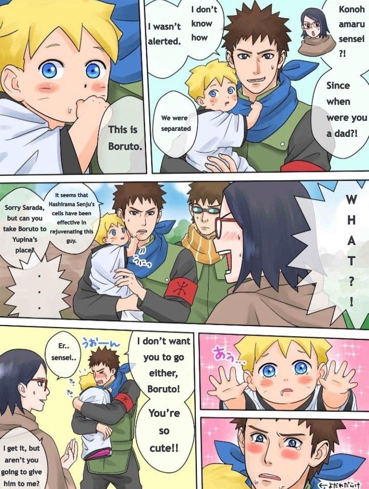 Naruto and his babies by pposong on DeviantArt