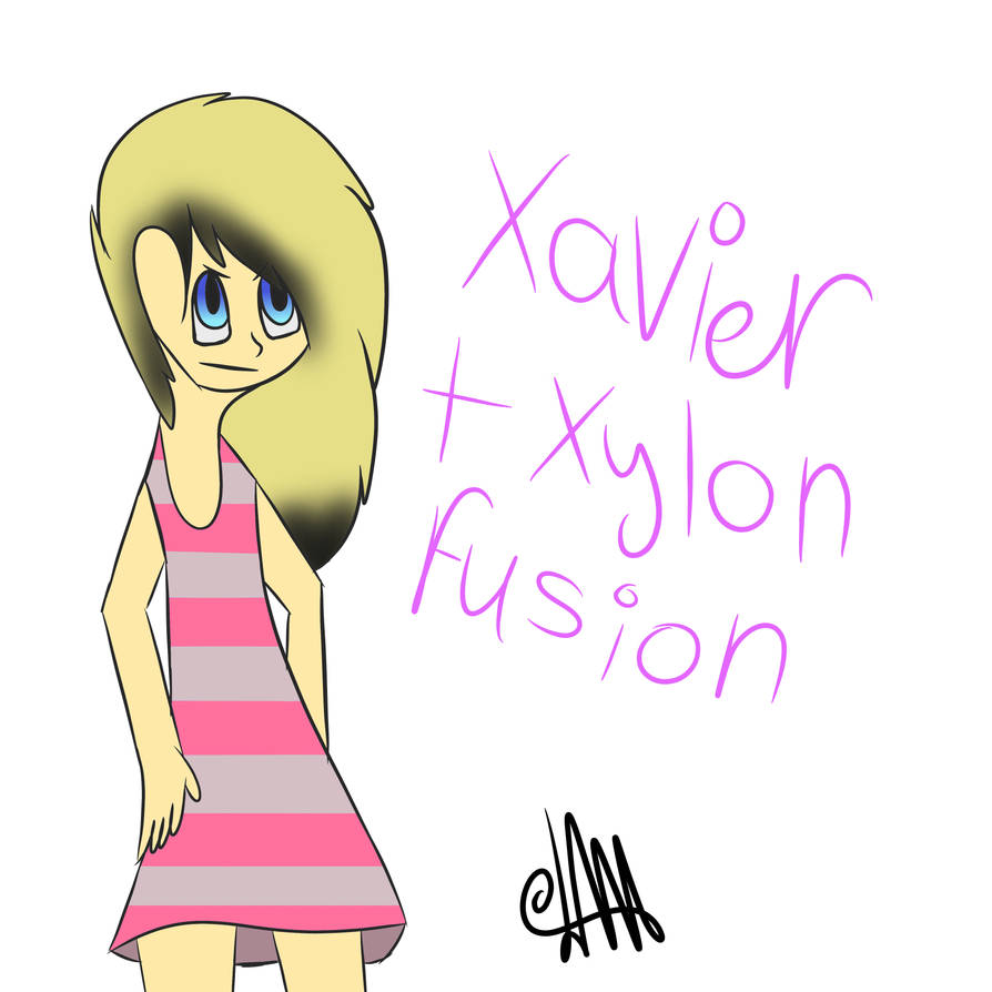 Fusion~ Xavier and Xylon by SketchyScarsOnline on DeviantArt