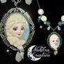 Elsa Portrait Cammeo Polymer Clay