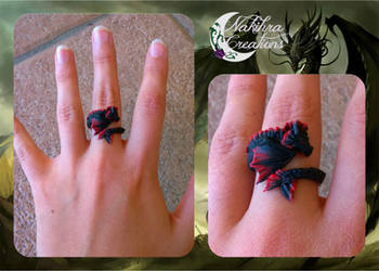 Black Dragon Ring