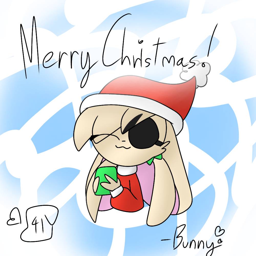 Merry Christmas From Bunny Piggy Roblox By Pupies41 On Deviantart - merry christmas roblox