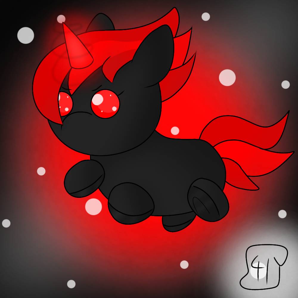 Evil Unicorn Roblox Adopt Me By Pupies41 On Deviantart - roblox unicorn character