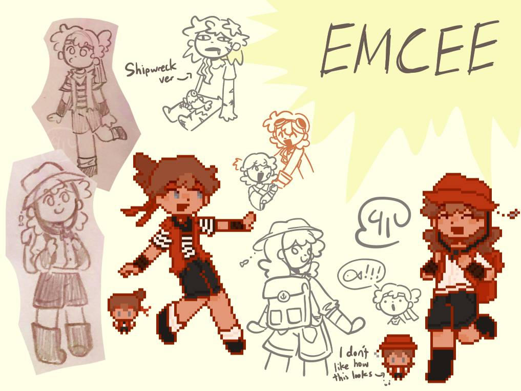Emcee char sheet by Pupies41 on DeviantArt