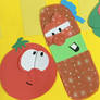 Snap-shot from my Stop-Motion VeggieTales fan-art