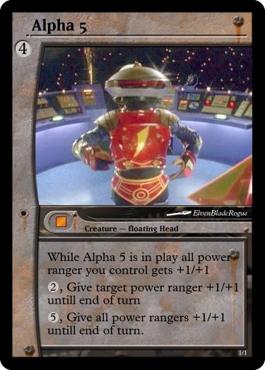 Alpha 5 card