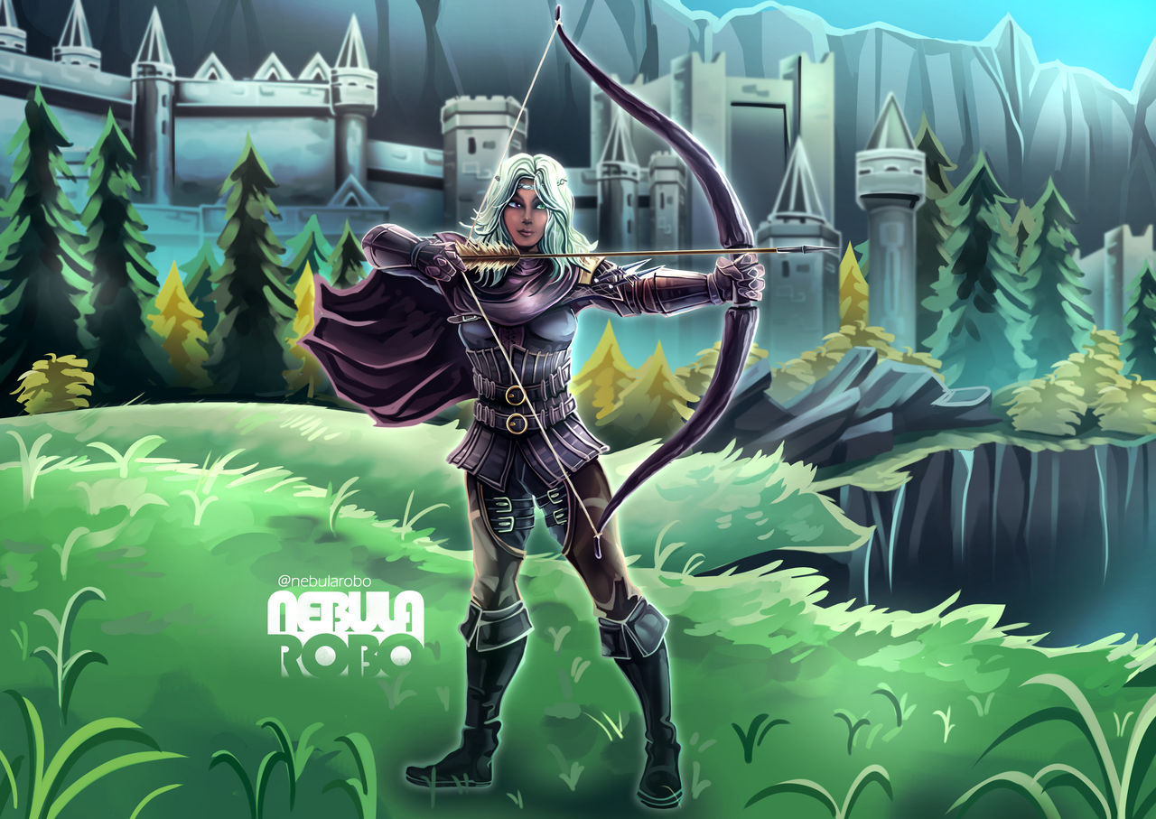 Elden Ring Character Commission by NebulaRobo on DeviantArt