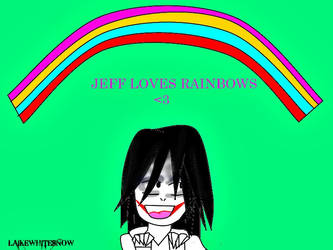 Jeff Loves Rainbows Cover