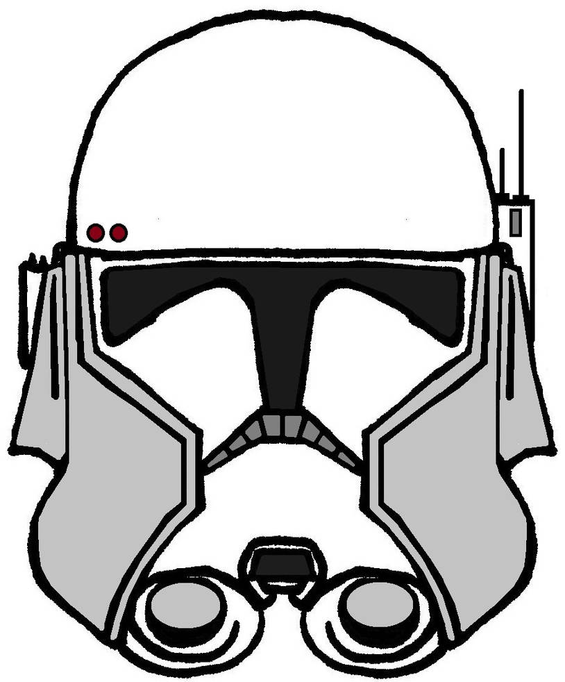 Clone Commander Bacara\'s Helmet by historymaker1986 on DeviantArt