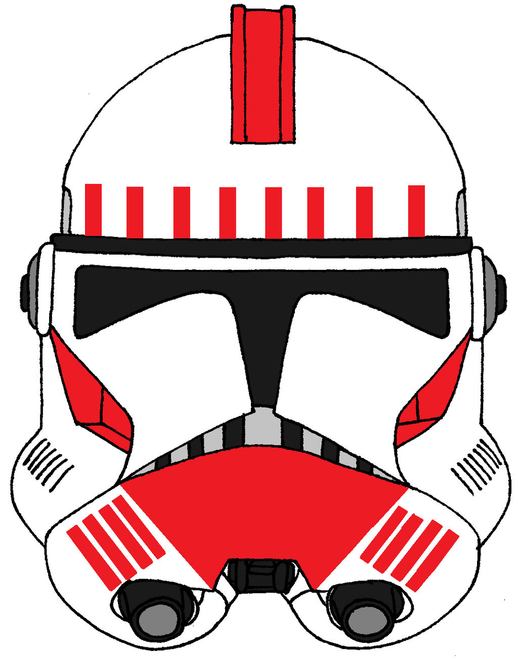 Clone Trooper Helmet Shock Troopers Phase 2 by historymaker1986 on DeviantArt Clone Trooper Helmet Shock Troopers Phase 2 by historymaker1986 on DeviantArt
