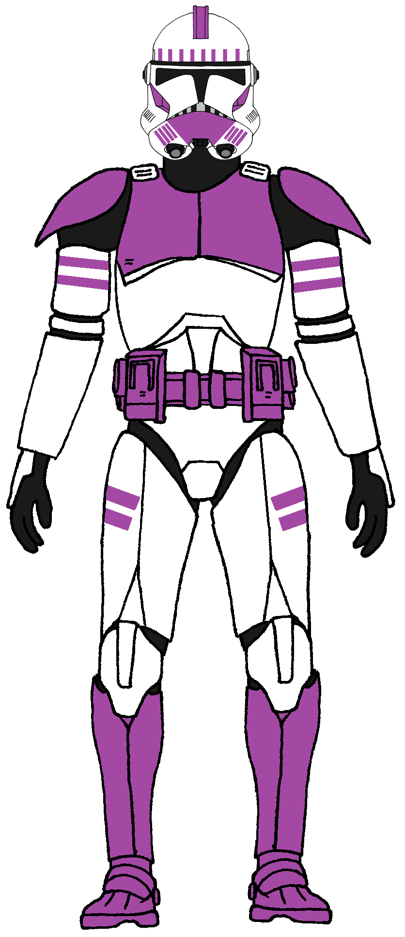 Clone trooper top 187th legion