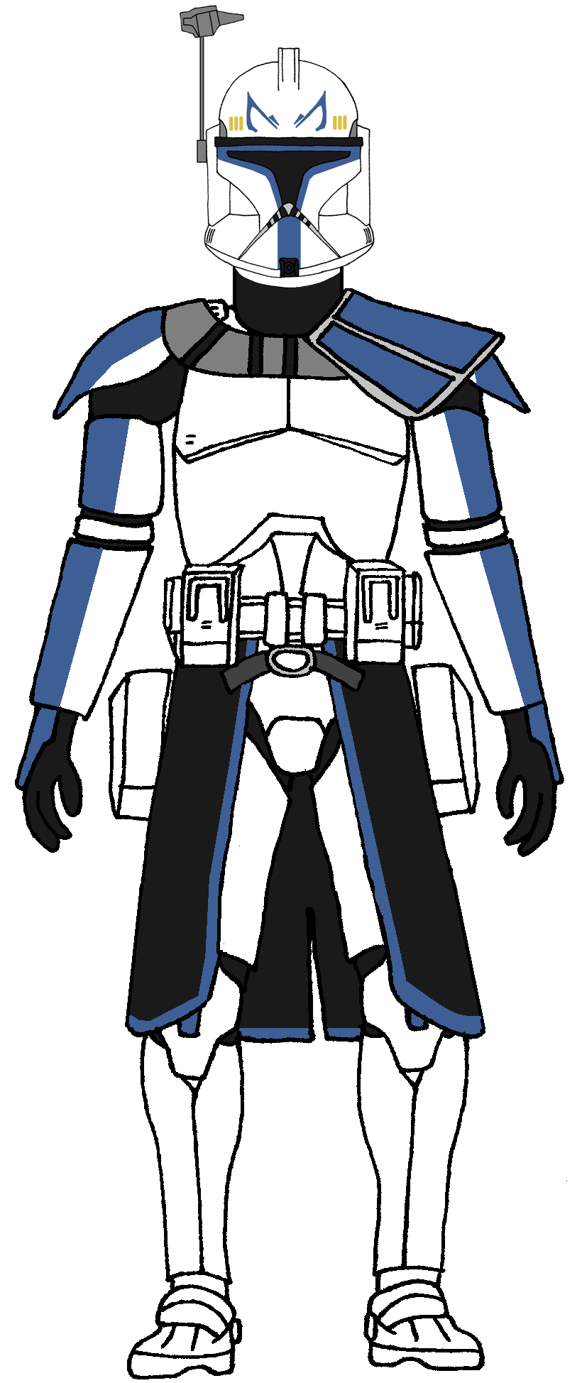 Clone Trooper Captain Rex 1 by historymaker1986 on DeviantArt